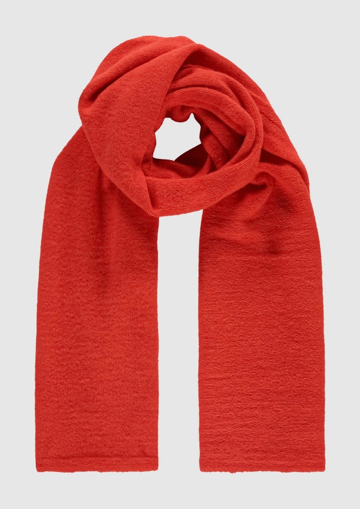 Fleur Scarf 1987 Red Flame