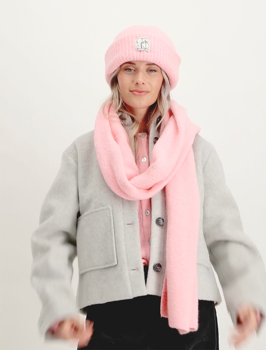 Fleur Scarf 2295 Sugar Cloud