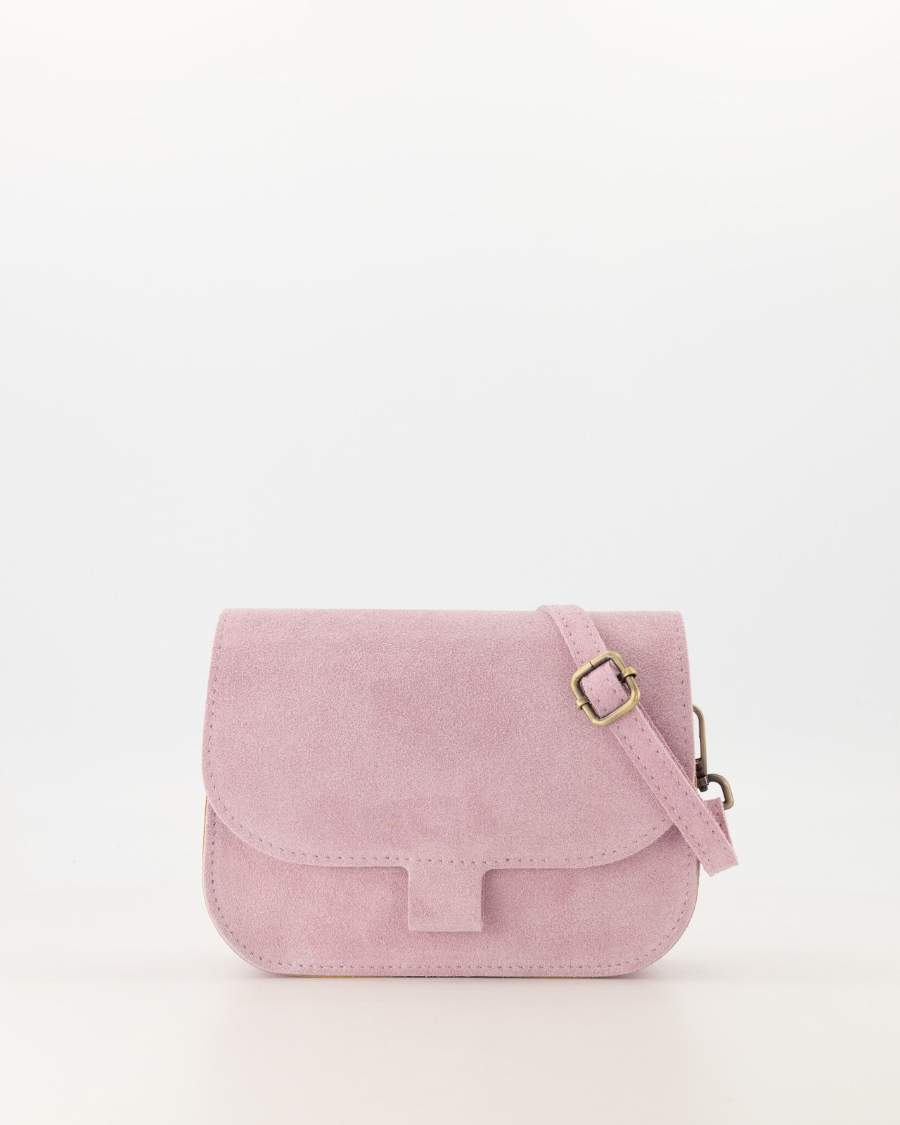 Flora D63B Roze suede