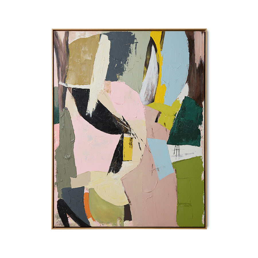Framed artwork "Colour Cult" (103x143cm)
