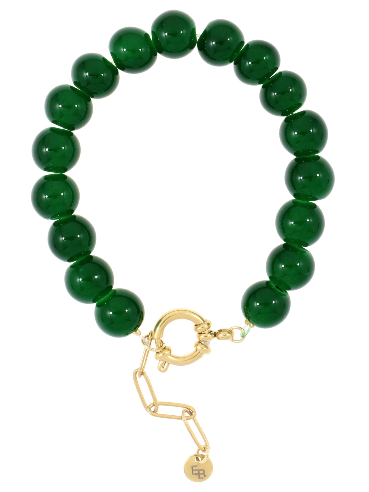 GEMSTONE ARMBAND groen