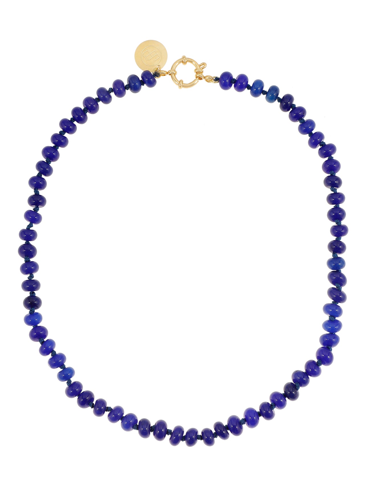 GEMSTONE KETTING / BLAUW blauw