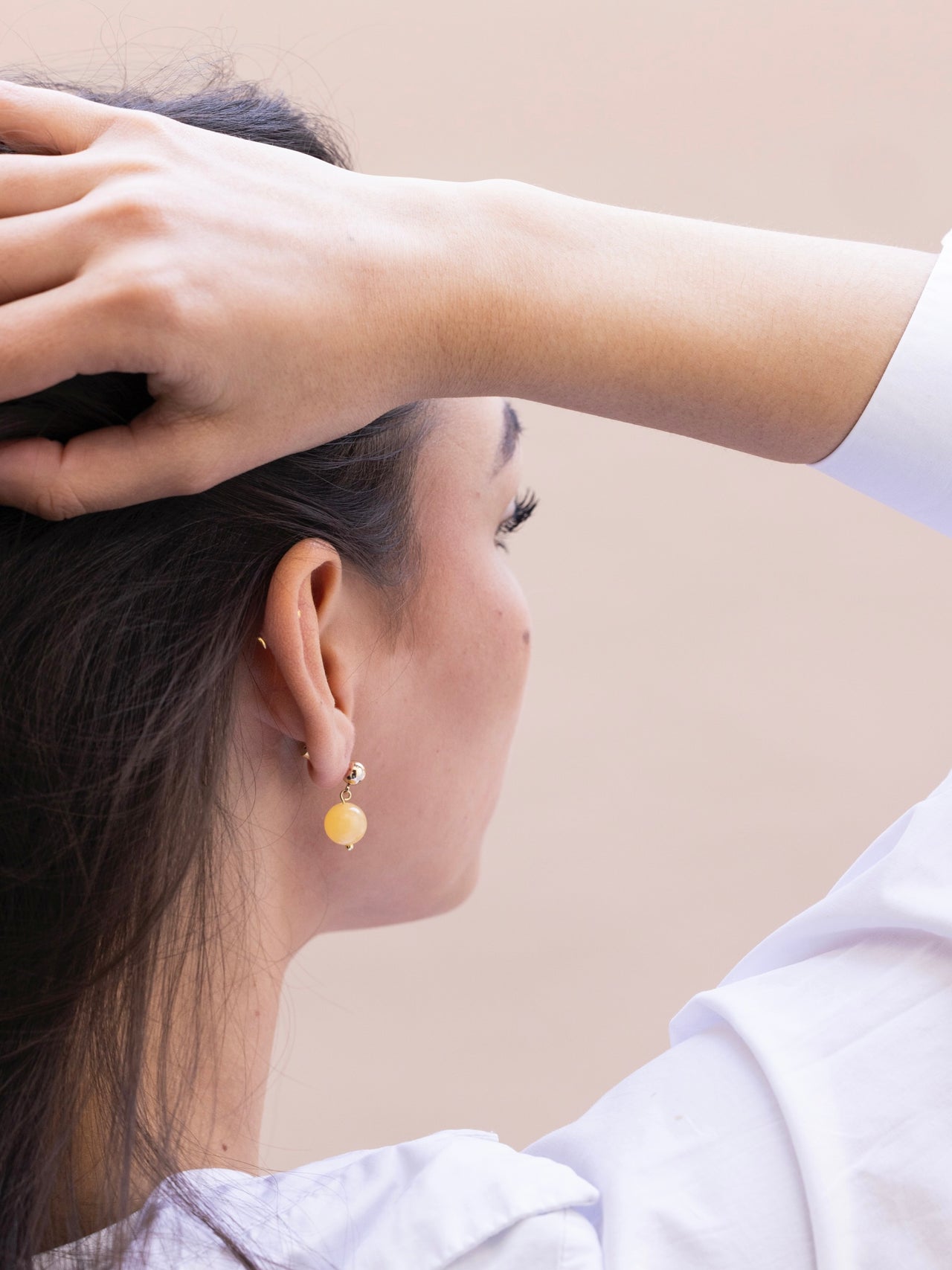 GEMSTONEOORSTEKERS“GEEL”(2CM)geel__2