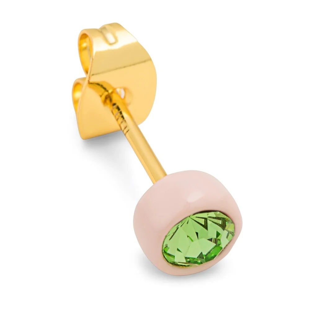 GalaChrystalRoundEarring1pcsOlivine_SilkLightPink__4