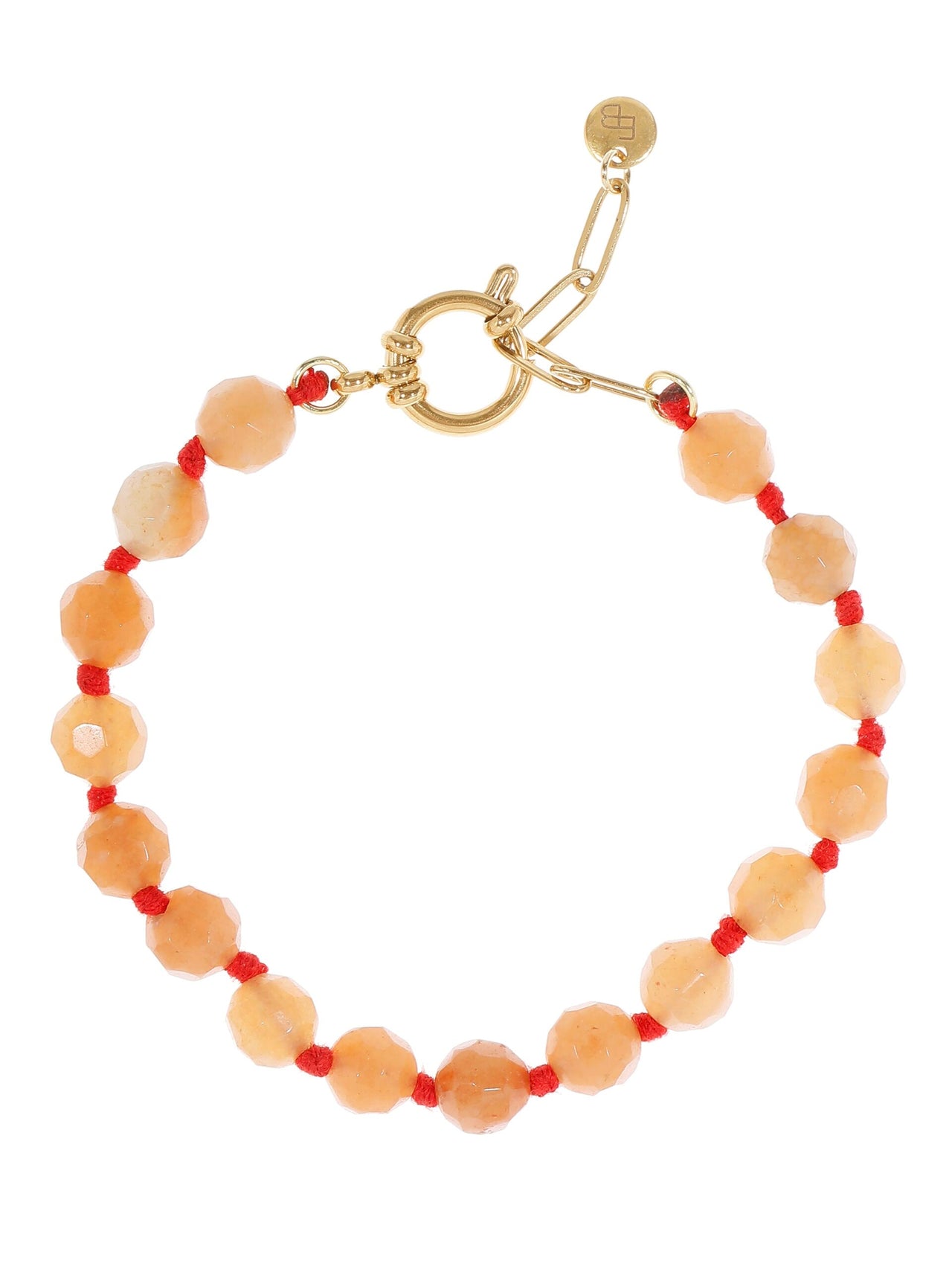 Gemstone Armband Burnt Orange Burnt Orange