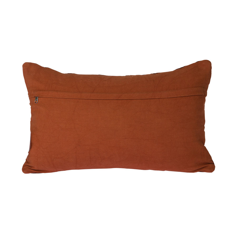 Geometric Cushion Bordeaux (30x50) - LEEF mode en accessoires