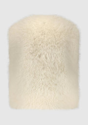 Giselle Gilet 1836 Cannoli Cream - LEEF mode en accessoires