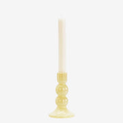 Glass Candle Holder H14.50cm Honey - LEEF mode en accessoires