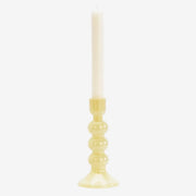 Glass Candle Holder H:18cm Honey - LEEF mode en accessoires