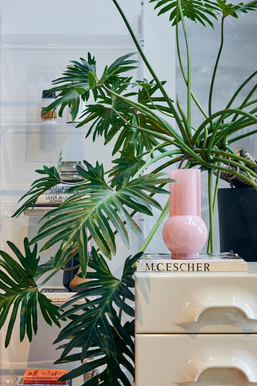 GlassVaseFlamingoPink__5