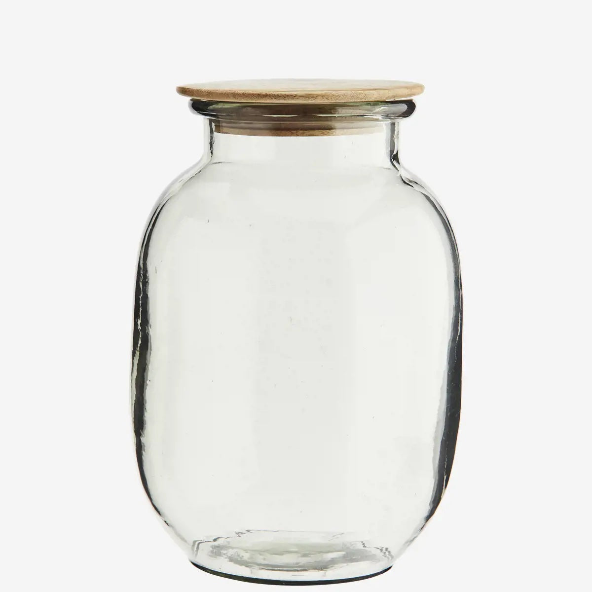 Glass jar w/ lid Glass - LEEF mode en accessoires