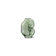 Gleam Glass Small Vase Olive - LEEF mode en accessoires