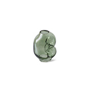 Gleam Glass Small Vase Olive - LEEF mode en accessoires