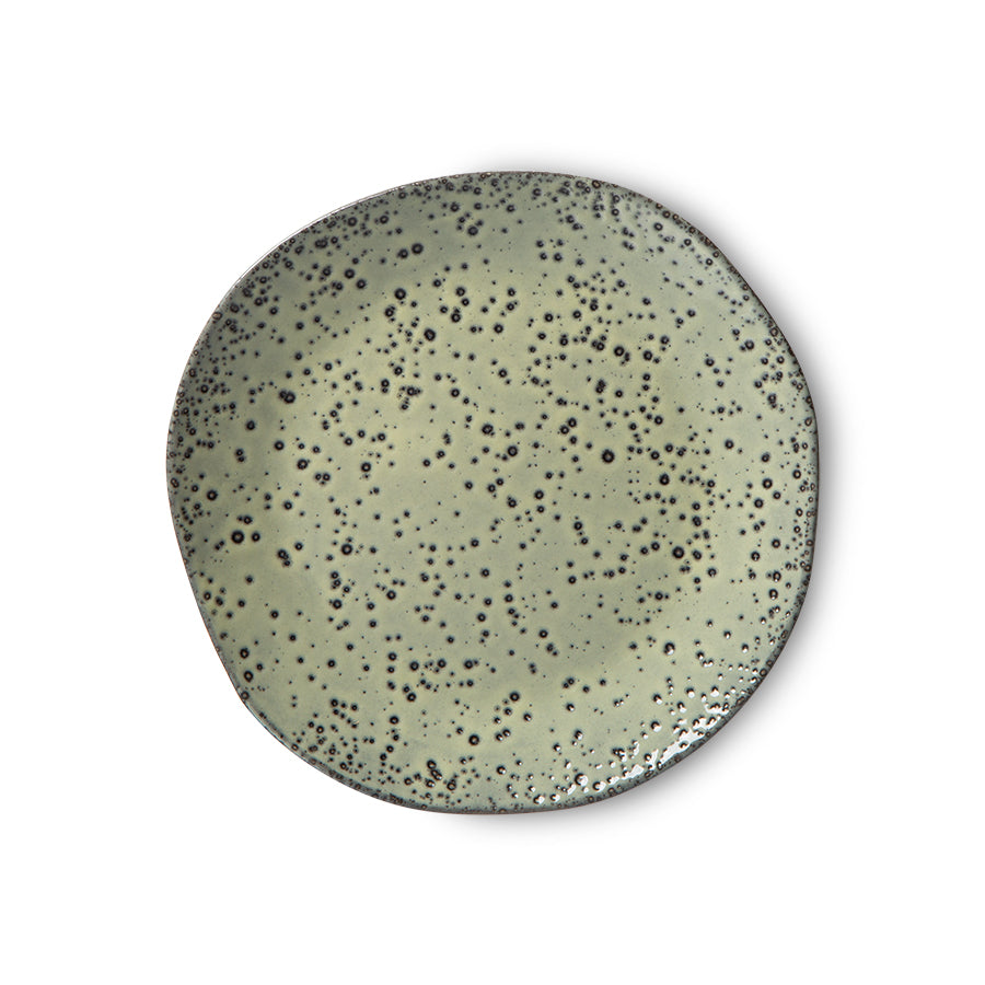 Gradient Ceramics Dessert Plate Green Green - LEEF mode en accessoires