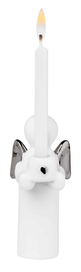 Guardian Angels Candle Silver Silver