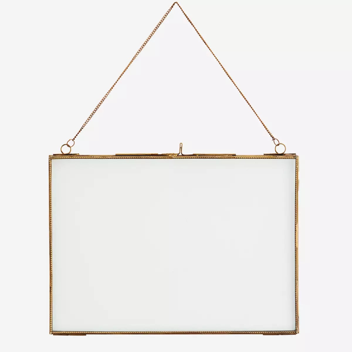 Hanging Photo Frame 29.5x21cm Ant. Brass - LEEF mode en accessoires