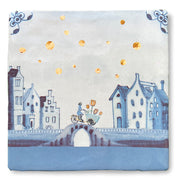 StoryTiles Happy Vibes in Amsterdam Special 10 x 10 tegeltje met kleurrijke Amsterdamse illustratie