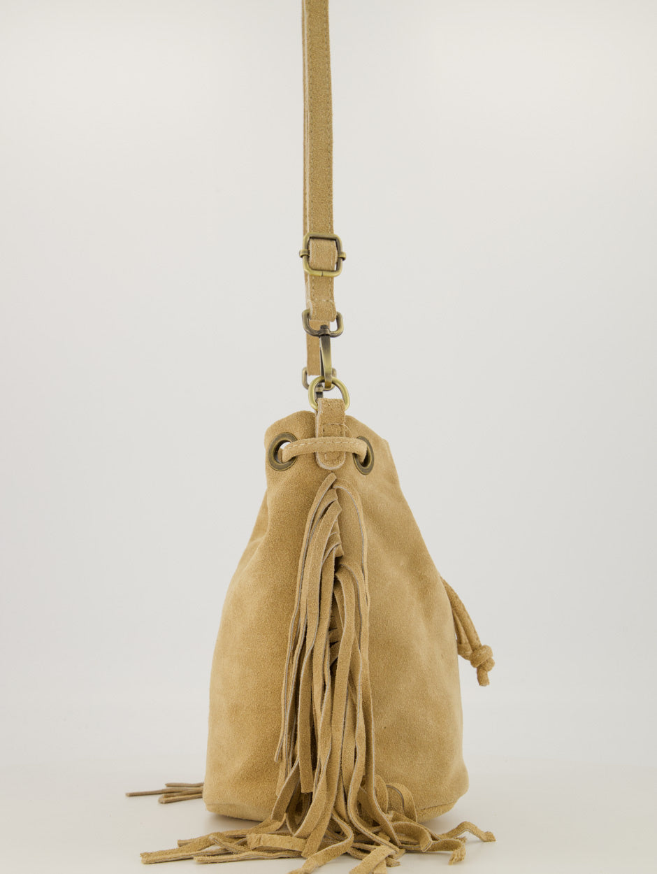 Hazel Suede 04 Zand - LEEF mode en accessoires