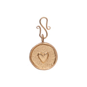 Heart Vintage Coin Charm GP - LEEF mode en accessoires