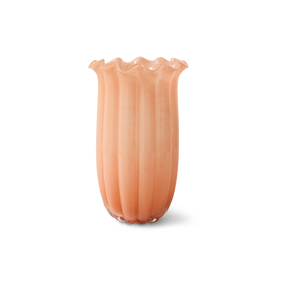 High Vase, Peach Peach