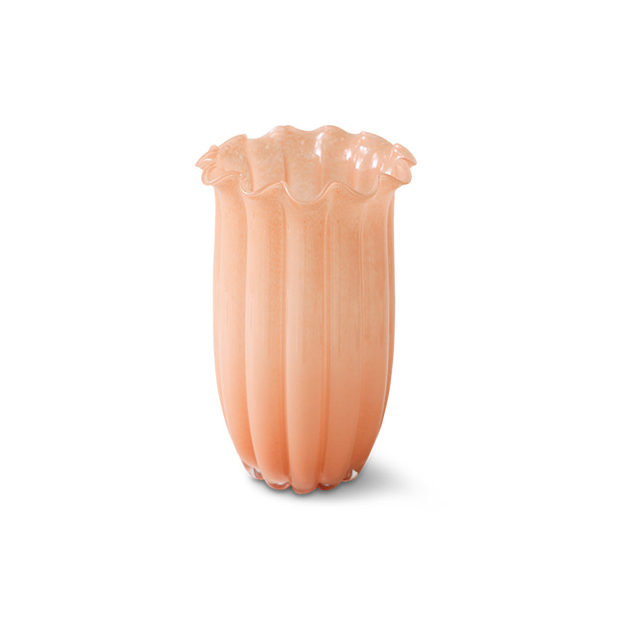 High Vase, Peach Peach