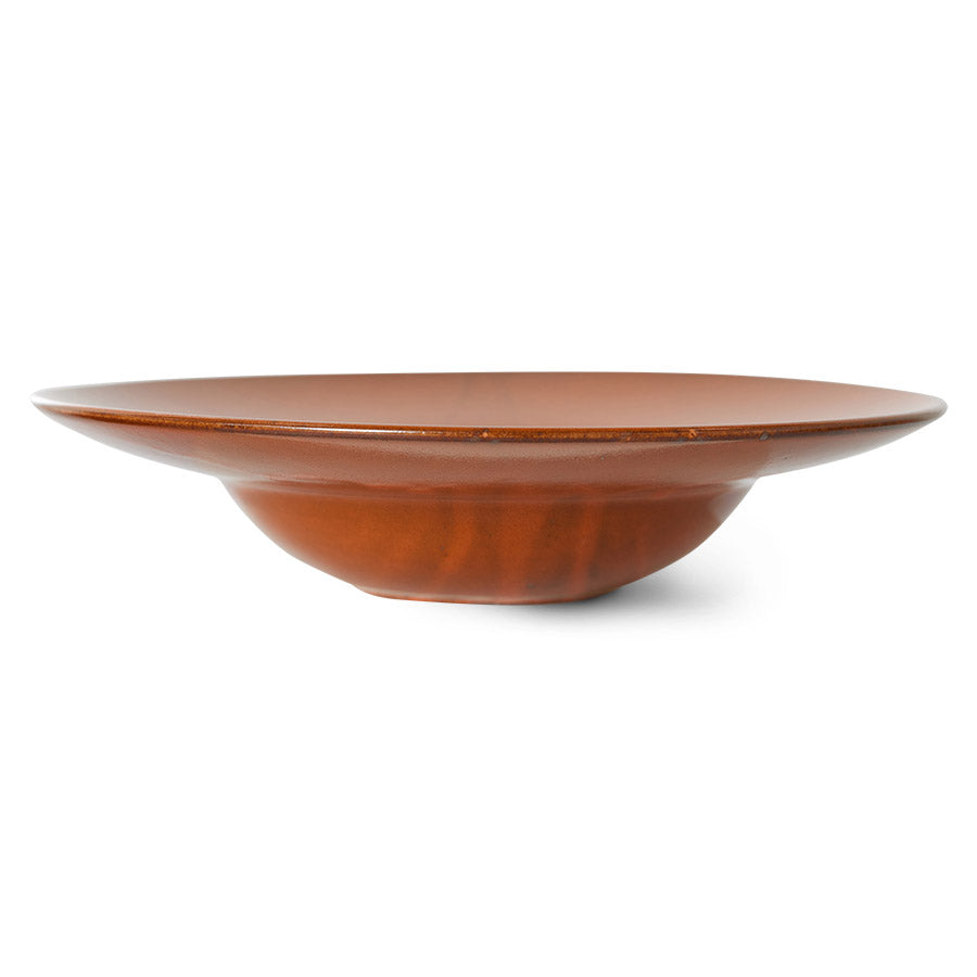 HomeChefCeramicsPastaPlateBurnedOrangeBurnedOrange__2