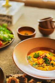 HomeChefCeramicsPastaPlateBurnedOrangeBurnedOrange__4