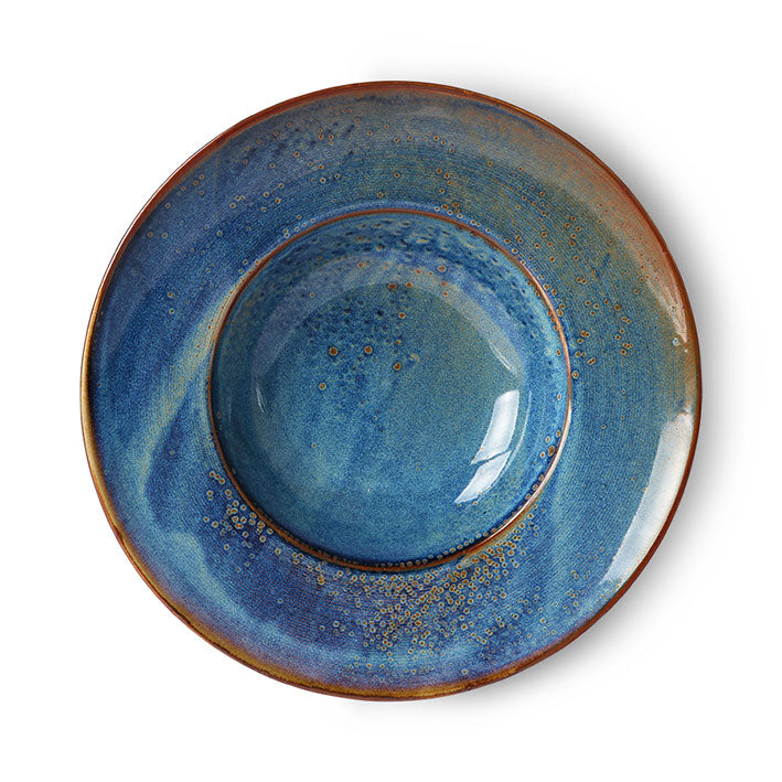 HomeChefCeramicsPastaPlateRusticBlueRusticBlue__1