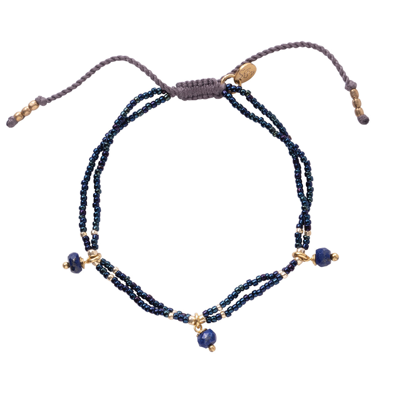 Honor Lapis Lazulli Bracelet GC Lapis Lazuli - LEEF mode en accessoires