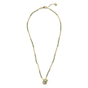 Honored Aventurine Necklace Gold Colored Aventurine - LEEF mode en accessoires