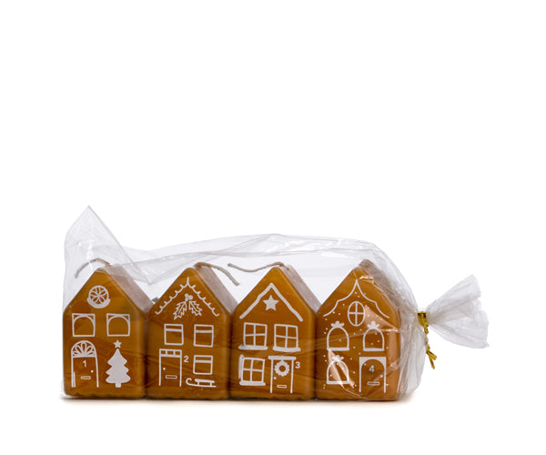 Huis Kerst Advent 4x6cm Siena - LEEF mode en accessoires