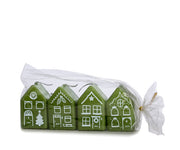 Huis Kerst Advent 4x6cm Thyme - LEEF mode en accessoires