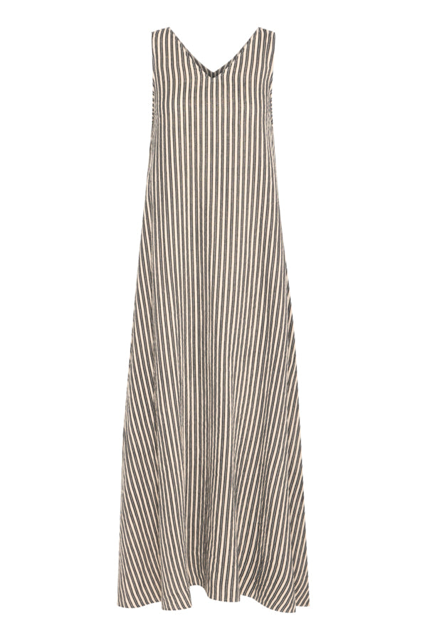 IAFOXA STRIPED MAXI DR 204531 Black Stripe - LEEF mode en accessoires