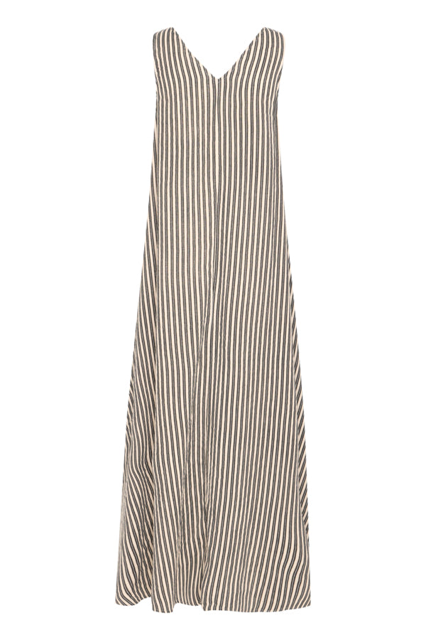 IAFOXA STRIPED MAXI DR 204531 Black Stripe - LEEF mode en accessoires