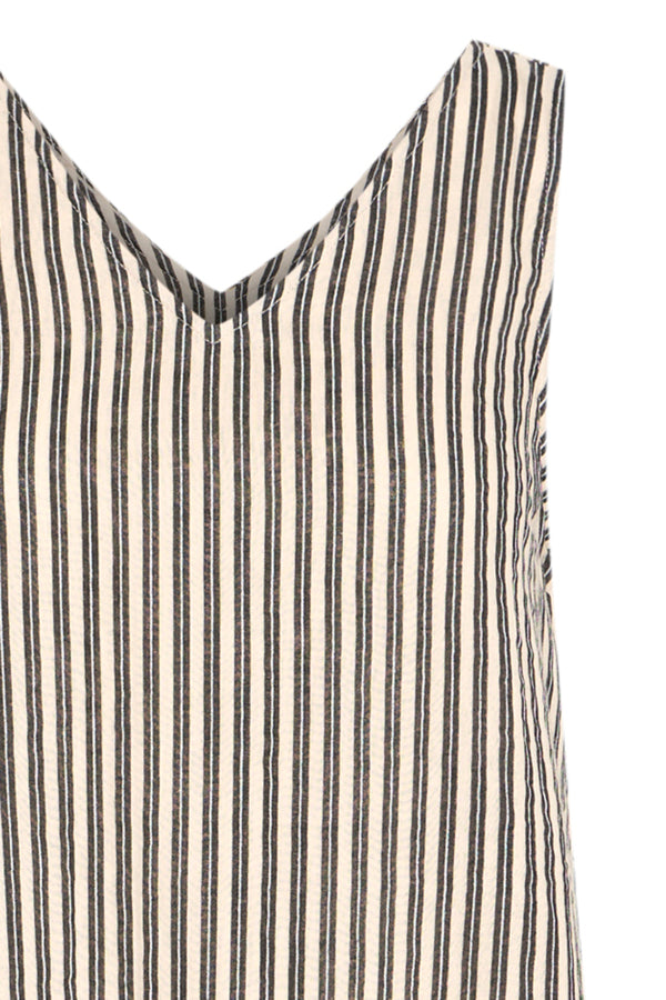 IAFOXA STRIPED MAXI DR 204531 Black Stripe - LEEF mode en accessoires