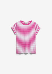 IDAARASTRIPEST-SHIRT3603White-VeryBerry__5