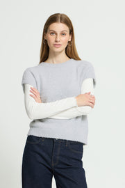 ICHI IHANELES SS 10111 Cloud Dancer dameskleding in effen wit ontwerp