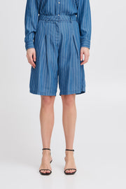 IHBECCOS SHO 201166 Blue Pinstripe - LEEF mode en accessoires