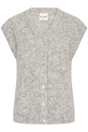 IHBELABLUE WA 200317 light grey melange - LEEF mode en accessoires