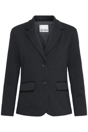 ICHI IHKATE Sparkelly oversized blouse in zwart met glanzende details