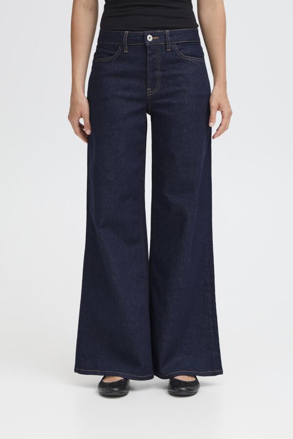 IHTWIGGY WIDE  Denim Authentic Blue