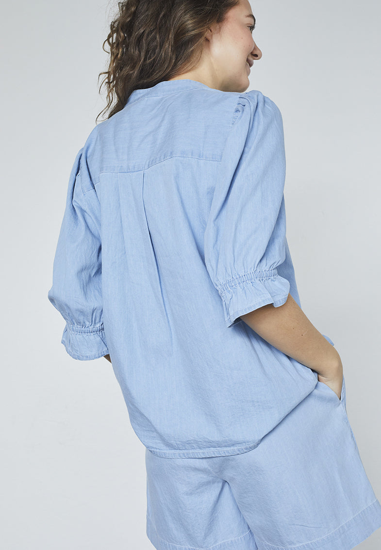 INUSA-SS L. Blue Wash