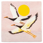 Decoratief muurschilderij van StoryTiles met de tekst 'If I had Wings to Fly', 10x10 inch, kleurrijk en artistiek design.