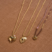IgniteGarnetGoldPlatedNecklaceGarnet__3