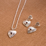 IgniteGarnetSilverPlatedNecklaceGarnet__3
