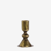 Iron Candle Holder H:9cm Ant. Brass - LEEF mode en accessoires