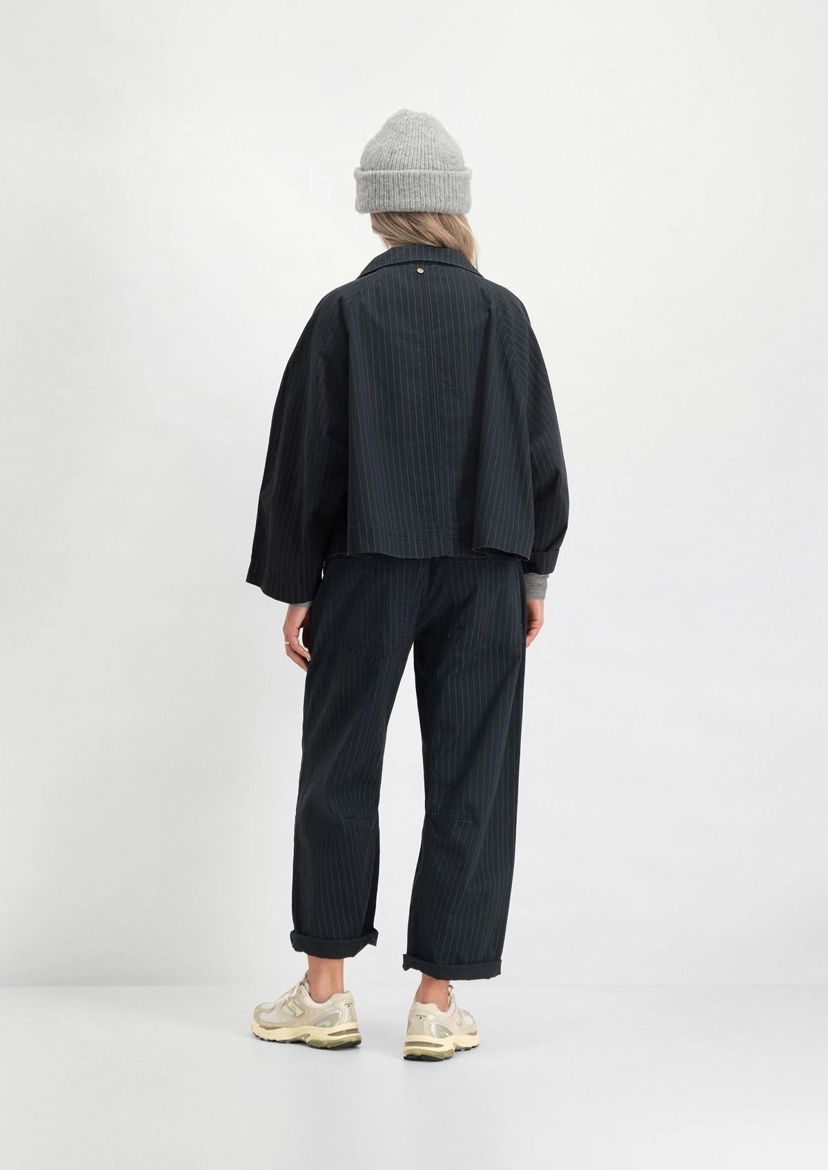Jane DNM 4832 Washed Black Stripe - LEEF mode en accessoires