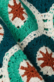 Janis Top Fray Crochet  Dragonfly Green - LEEF mode en accessoires