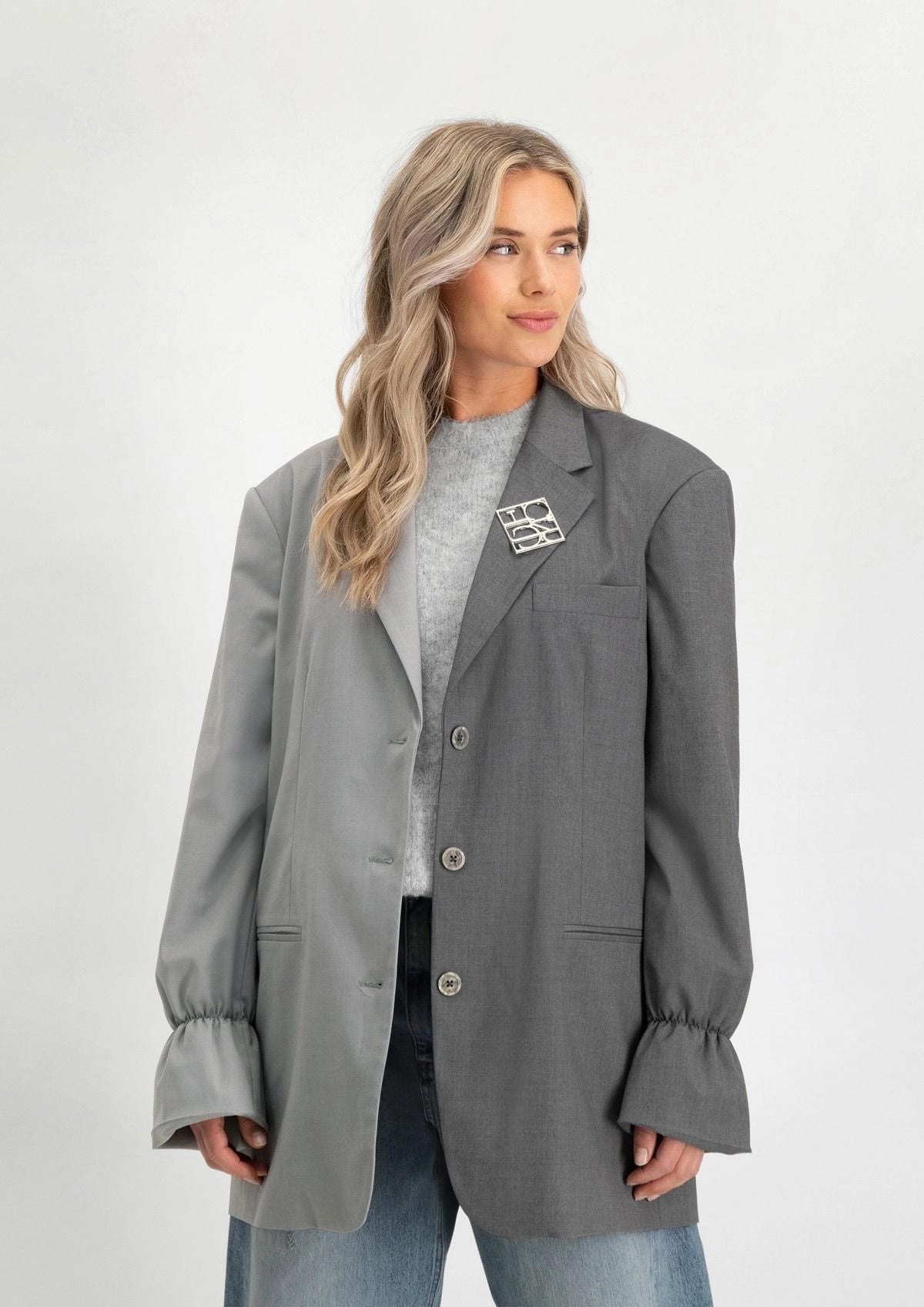Jimmie Blazer 1558 2 Tone Grey