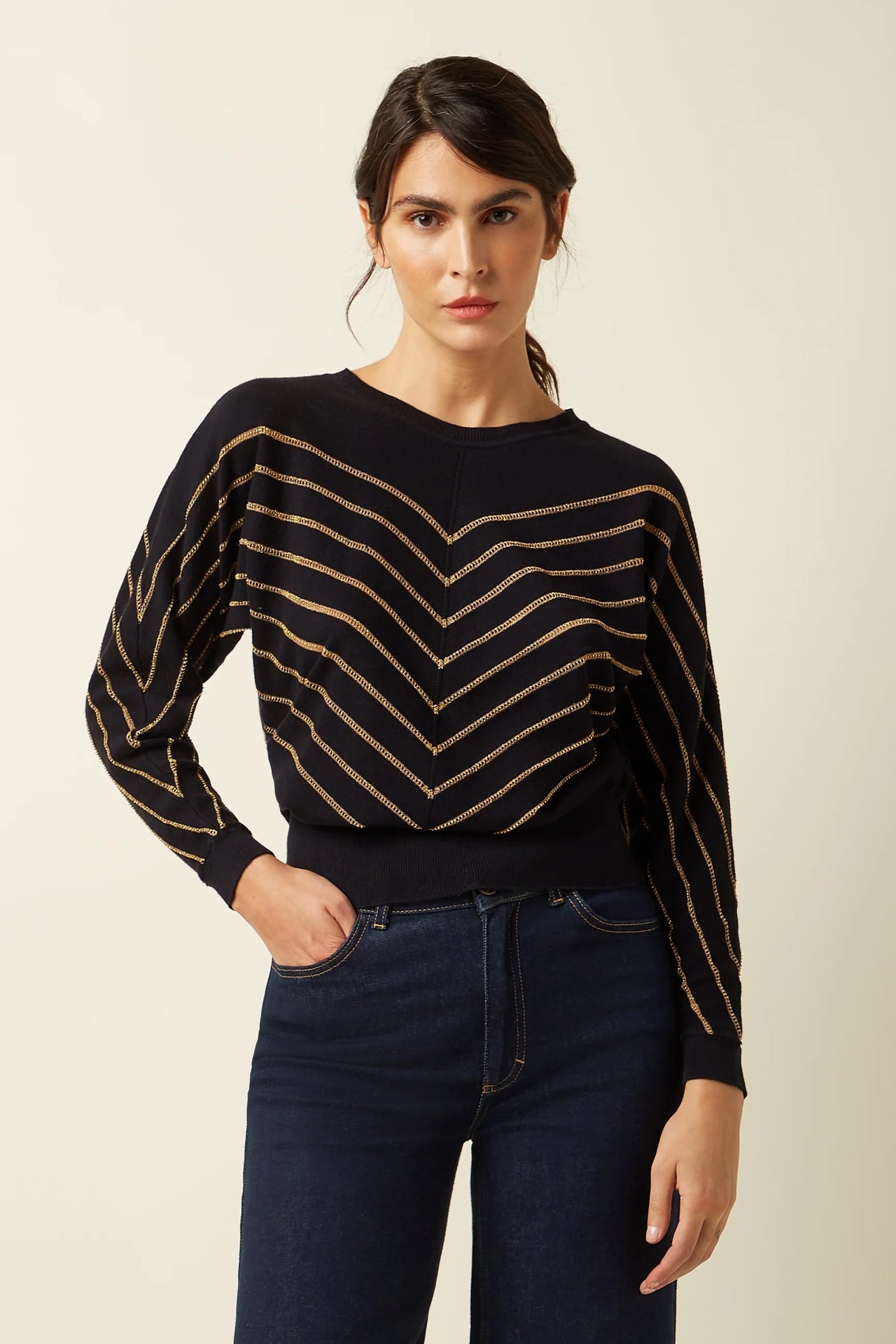 Joy Top Plume 001 Black